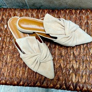 Comfortable suede shoes